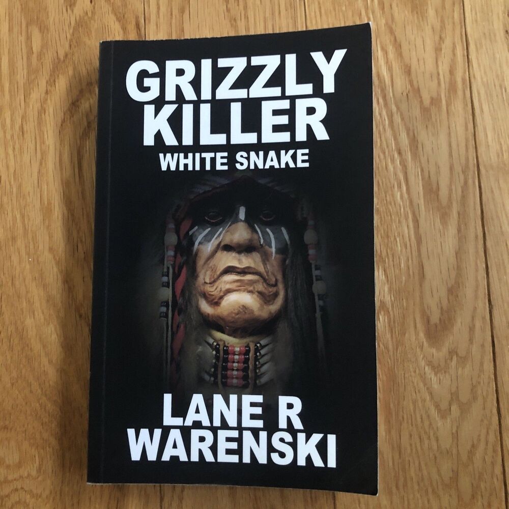 Grizzly Killer White Snake Paperback Lane Warenski Like New Free Shiping